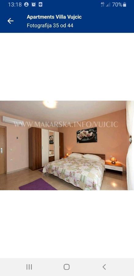 Villa Vujcic Макарска Экстерьер фото